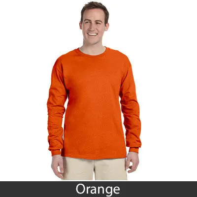 Theta Delta Chi Long-Sleeve Shirt, 2-Pack Bundle Deal - Gildan 2400 - TWILL