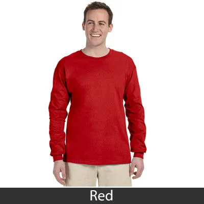 Theta Delta Chi Long-Sleeve Shirt, 2-Pack Bundle Deal - Gildan 2400 - TWILL