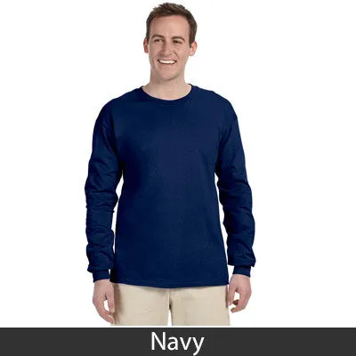 Theta Delta Chi Long-Sleeve Shirt, 2-Pack Bundle Deal - Gildan 2400 - TWILL