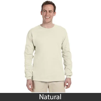 Theta Delta Chi Long-Sleeve Shirt, 2-Pack Bundle Deal - Gildan 2400 - TWILL