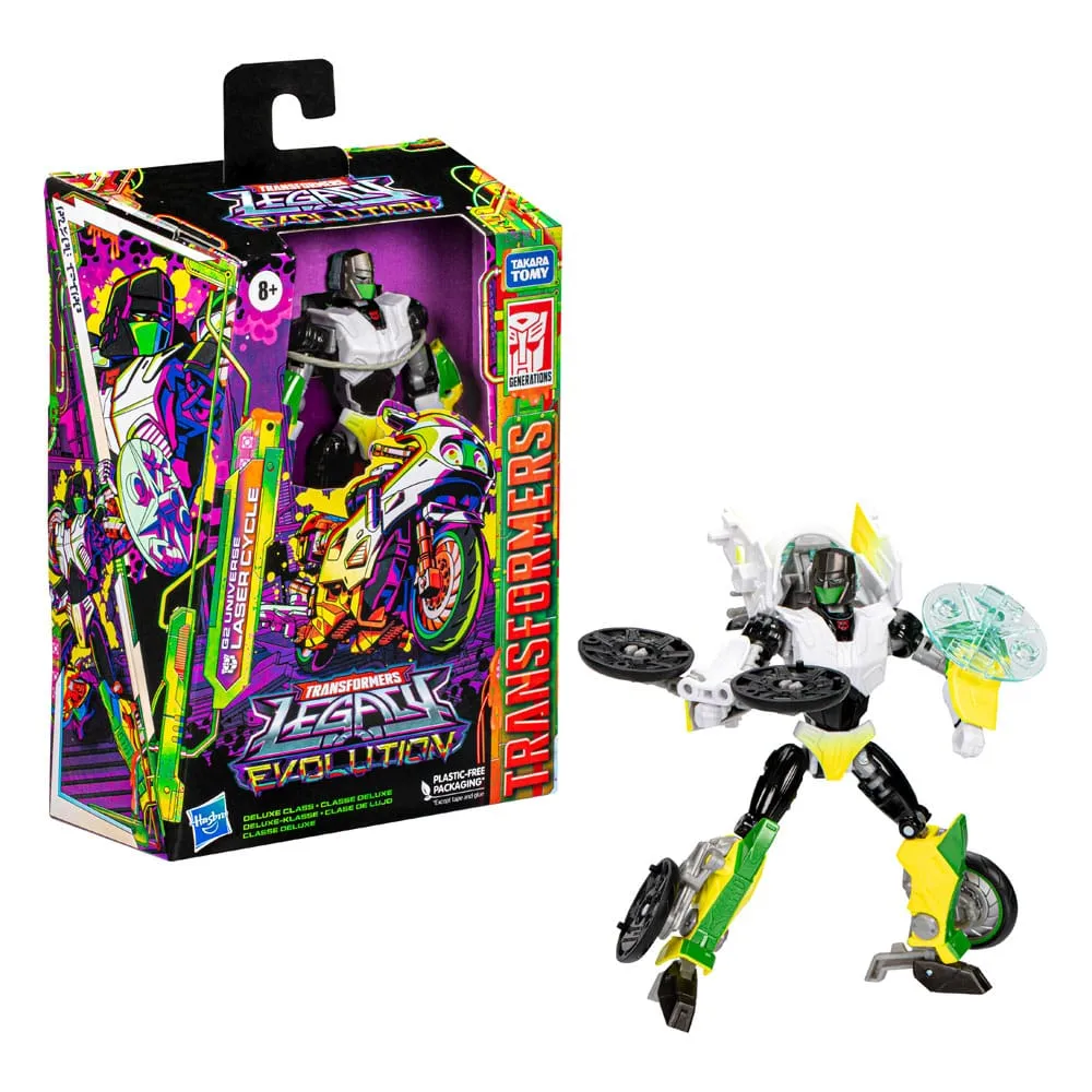 Transformers Generations Legacy Evolution Deluxe Class Action Figure G2 Universe Laser Cycle 14 Cm
