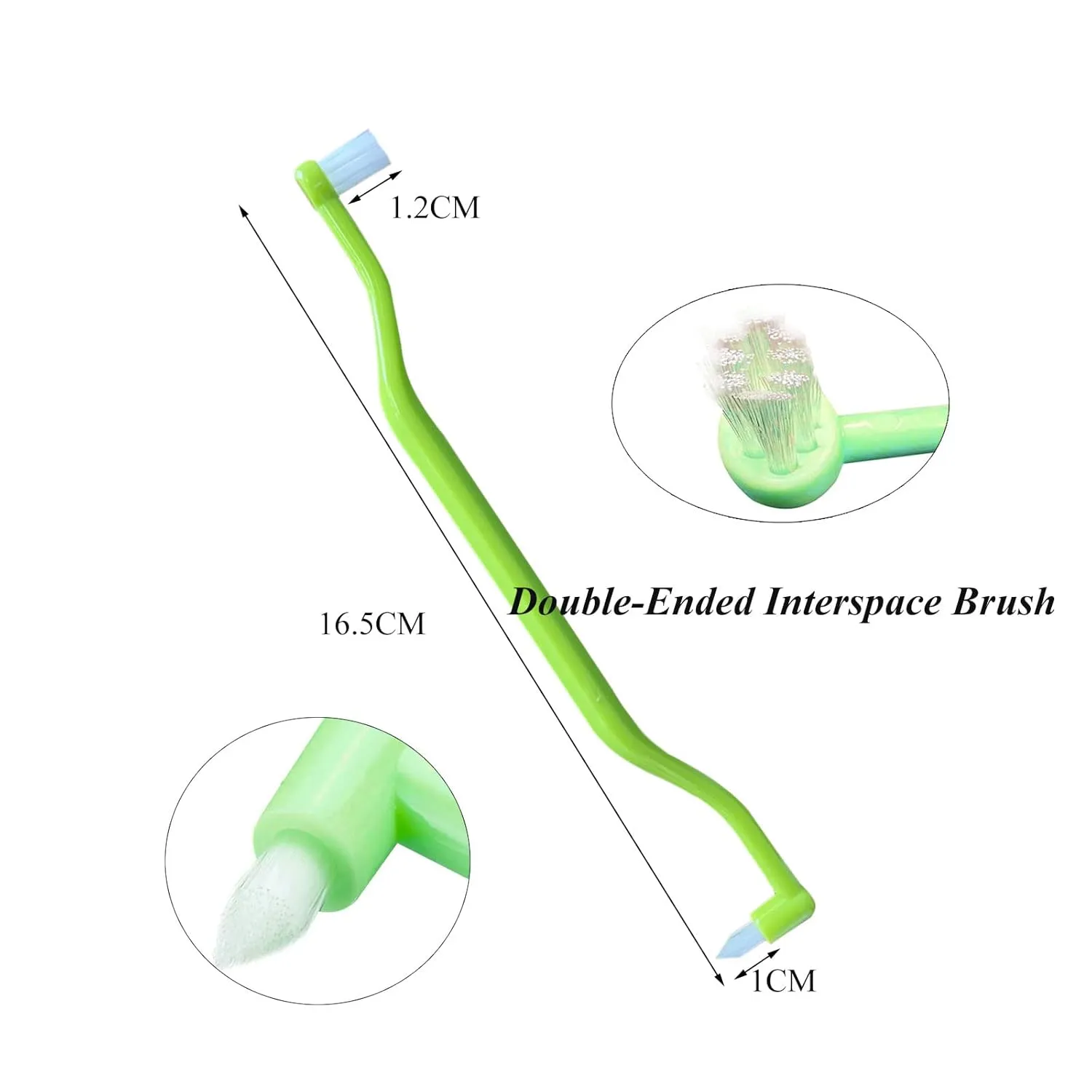 Ultra Soft Bristles Toothbrush, 4 Pcs, for Adults, Unisex, Battery Powered, D-2