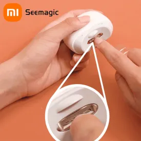 Xiaomi Seemagic Electric Automatic Trimmer and Nail Cutter for Baby and Adult Care, Featuring Light and Scissors, Body Tools